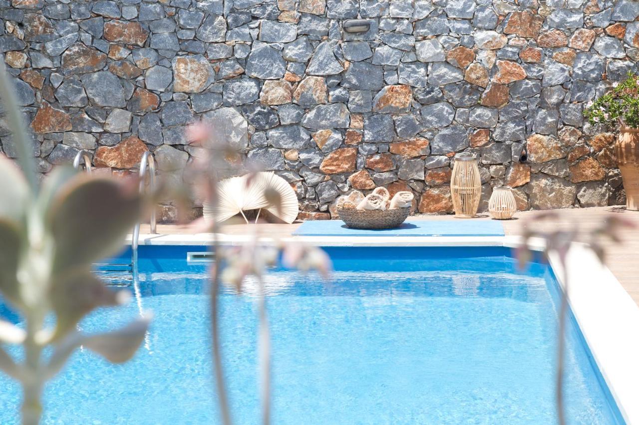 Pelagias Villa Paralia Kourna Eksteriør bilde