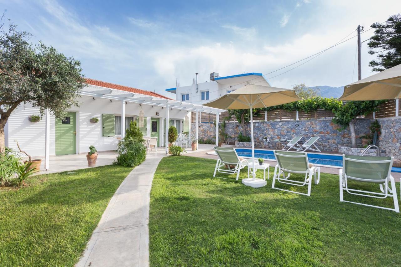 Pelagias Villa Paralia Kourna Eksteriør bilde