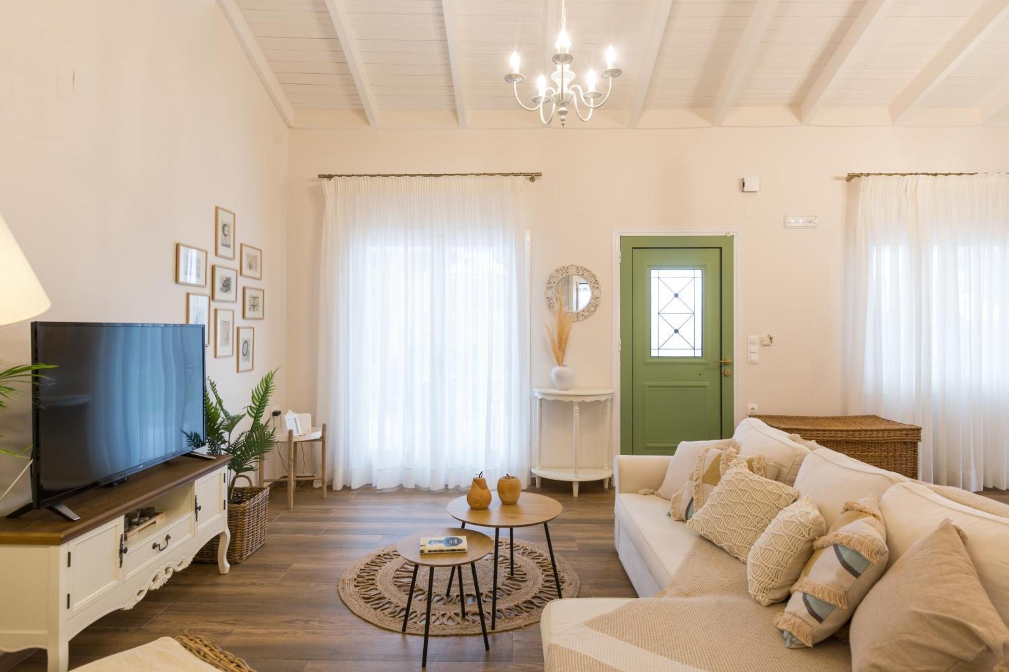 Pelagias Villa Paralia Kourna Eksteriør bilde
